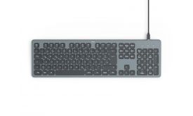 Hama CK-400 USB fekete billentyűzet HU, szürke (13173058)